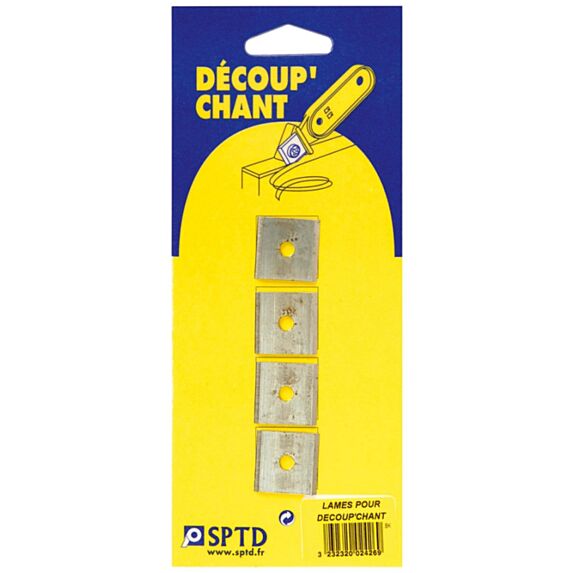 Lames pour découpe chant x 4 lames - SPTD