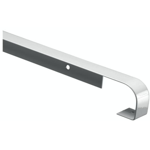 Profil aluminium de plan de travail jonction droite alu 2/4 rond 38 mm - SPTD