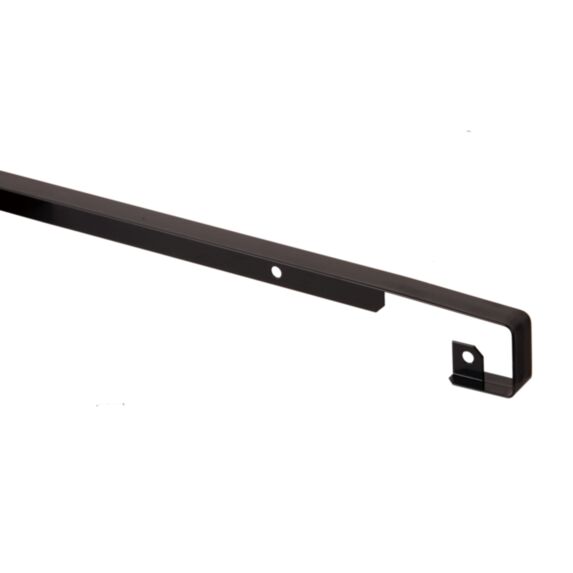 Profil alu jonction droite 2/4r r3-5 38x670mm noir - SPTD