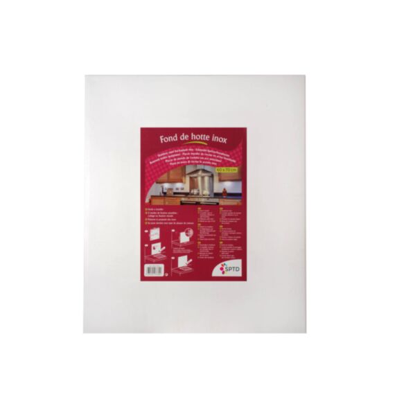 Fond de hotte 60 x 70 cm inox - SPTD