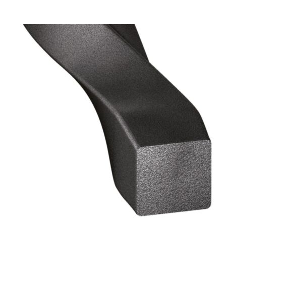 Carré Torsadé Acier Laminé 12x12mm 2m - CQFD