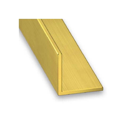 Cornière Laiton 8x8x0,8mm 1m