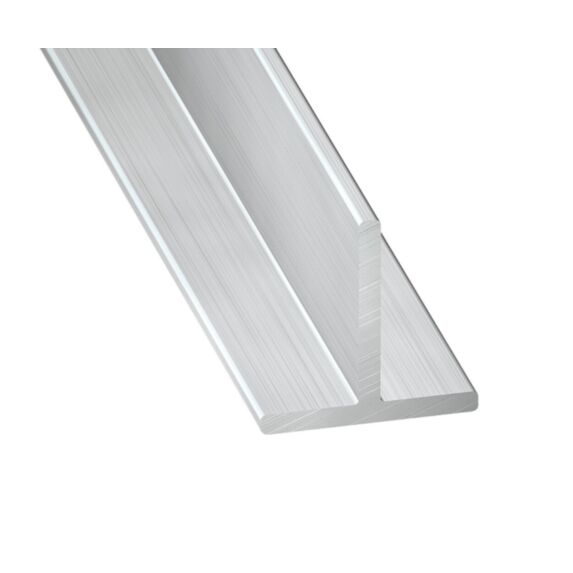 Té Aluminium 15x15mm ép.1,5mm 1m Brut - CQFD