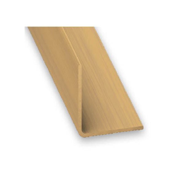 Cornière pvc chêne clair 20x20-1m - CQFD