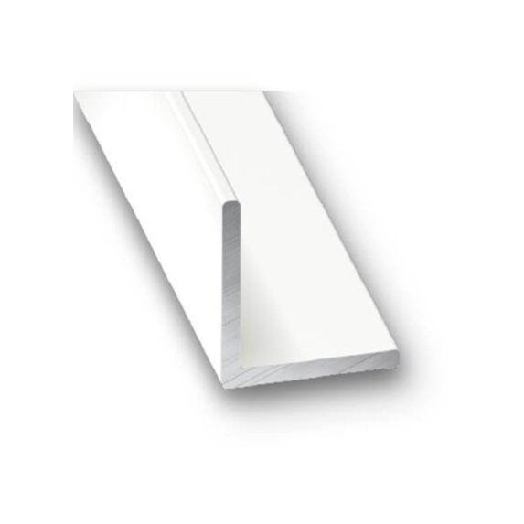 Cornière Aluminium 15x15x1,5mm 1m Blanc - CQFD