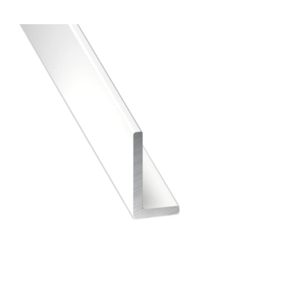 Cornière alu laqué blanc 20 x 15 x 1,5 mm 2m - CQFD
