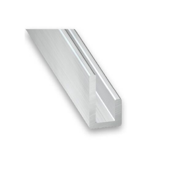 Cimaise Aluminium 20x10x10x1,5mm 1m - CQFD