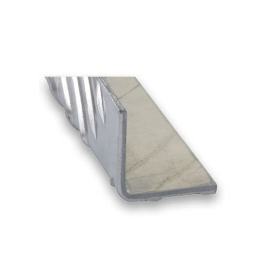 Cornière Damier Aluminium 40x40mm 2,50m Brut