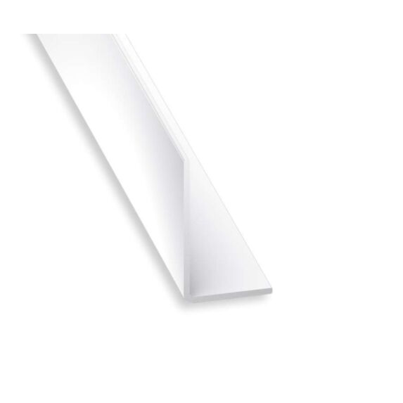 Cornière PVC 20x30mm 2,60m Blanc - CQFD