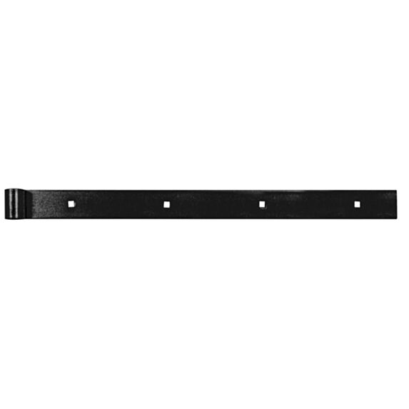 Penture bout carré acier 14mmx70cm noir - COMPRIBAND TRS PC