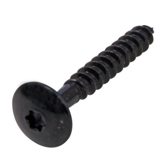 Vis pr penture d7x30mm (x8) ac. noir