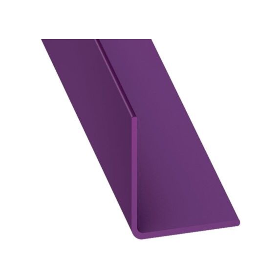 Cornière PVC 20x20mm 2,60m Violet