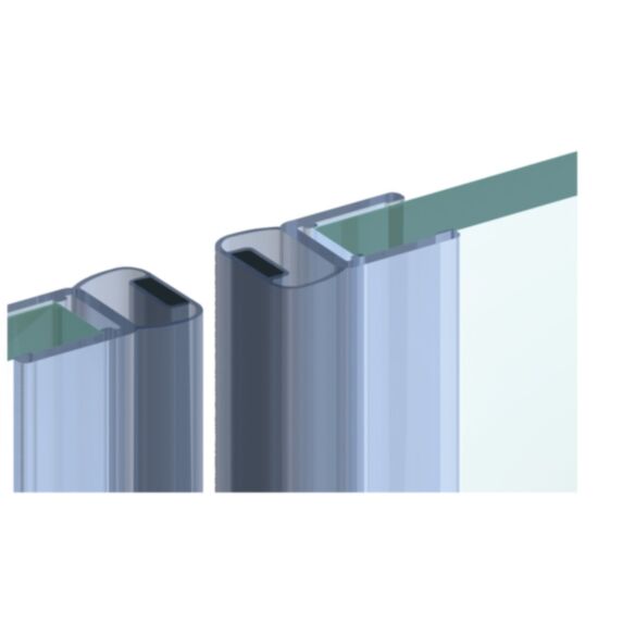 Joint magnétique plat à doubler pour portes face à face 2,01m - CQFD