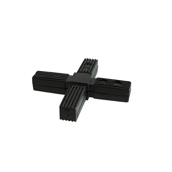 Connecteur 4 Voies Renforcé Croix 25x25mm ép.1,5mm - CQFD