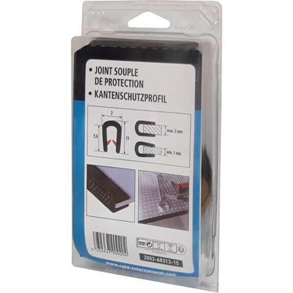 Joint de protection de tôle en PVC armé 1,5m - CQFD