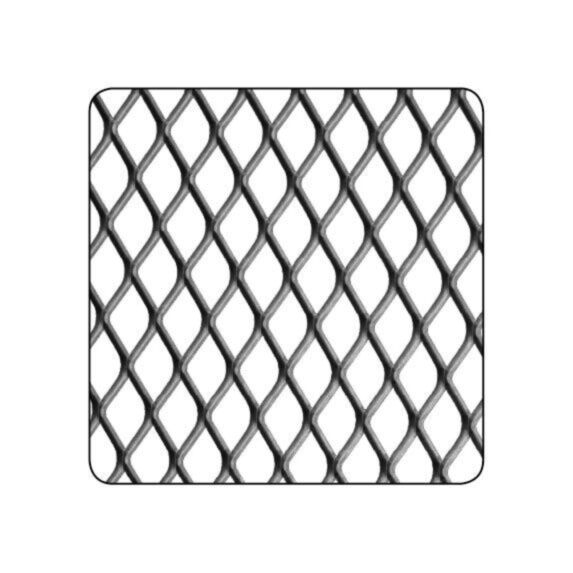 Métal déployé acier brut 10 x 5,5 x 1,8 1000 x 300 mm - CQFD