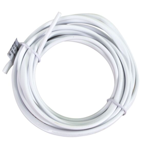 Câble plastique plat 3m blanc
