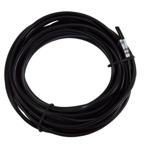 Câble plastique plat 3m noir