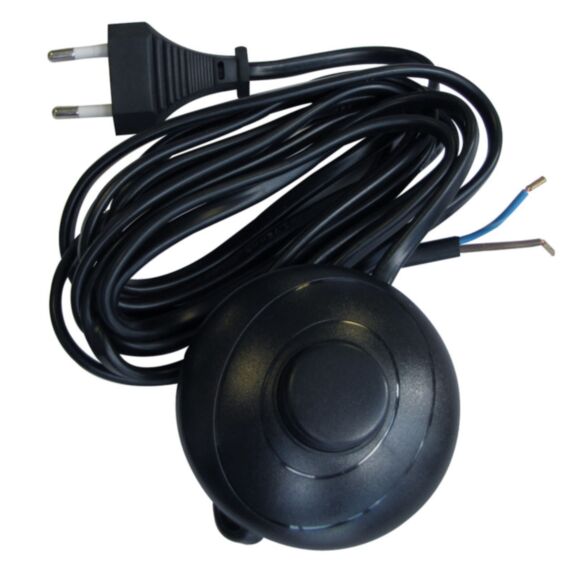 Cordon + interrupteur pédale noir - TIBELEC