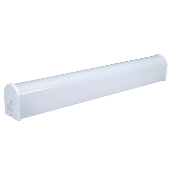 Applique led 9w 920lm ip44 blanc
