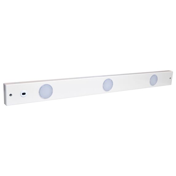 Bandeau led 3 spots 10w 700lm blanc