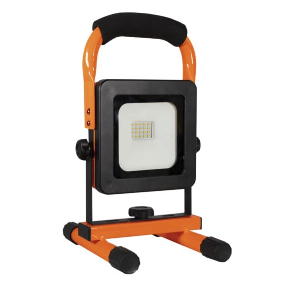 Projecteur de chantier LED 10W rechargeable - TIBELEC 