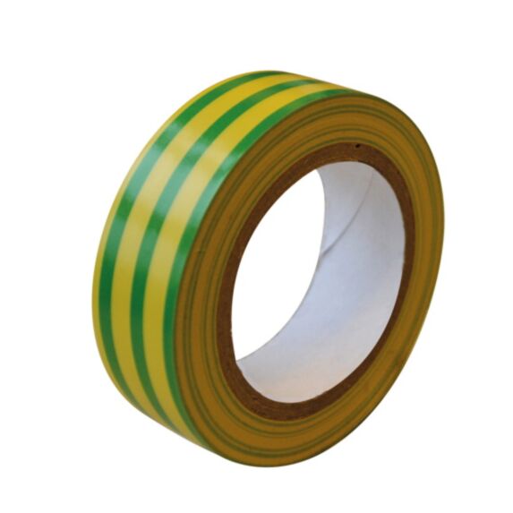 Ruban adhésif isolant vert/jaune - TIBELEC