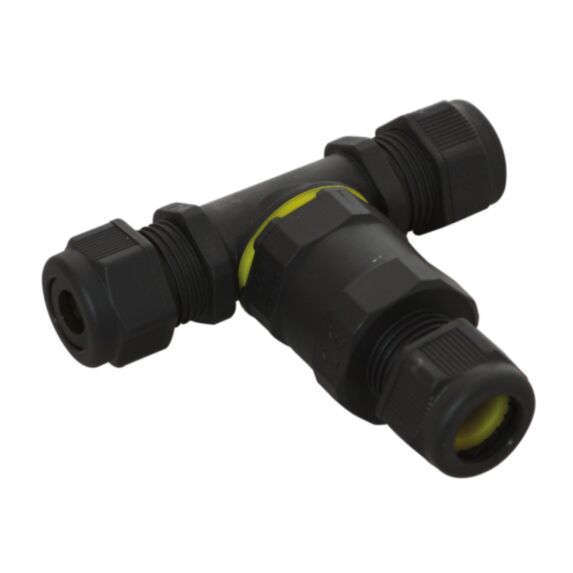 Connecteur étanche 3 pôles en T - TIBELEC