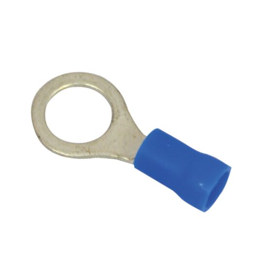 Cosses isolées rondes Ø 8,4 mm bleu - TIBELEC