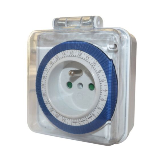 TIBELEC Programmateur journalier extérieur IP44