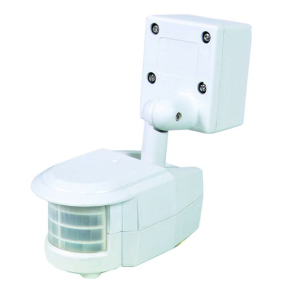 Détecteur de mouvement infrarouge blanc - TIBELEC