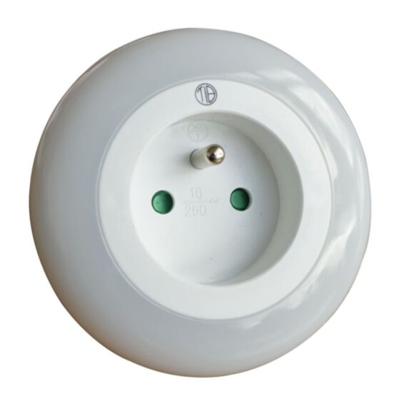 Veilleuse LED crepusculaire avec prise