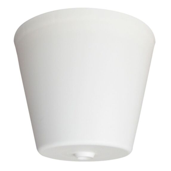 Pavillon plastique blanc conique - TIBELEC