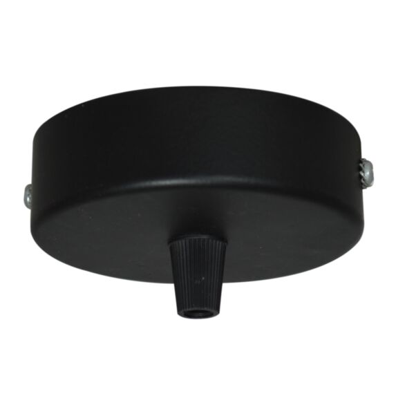 Pavillon cache-fil noir diamètre 90mm - TIBELEC