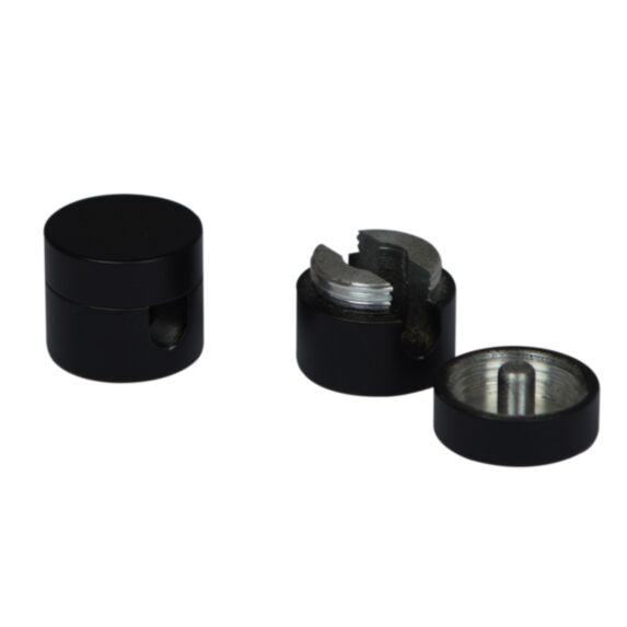 Lot de 2 passe-câbles noir - TIBELEC