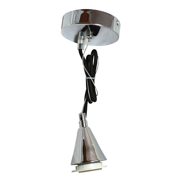 Monture Métal E27 et Fil Tissu - TIBELEC