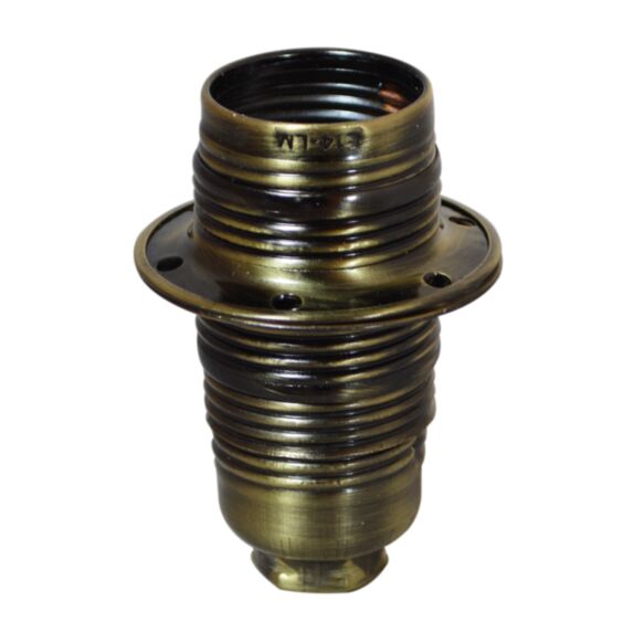 Douille E14 métal bronze - TIBELEC