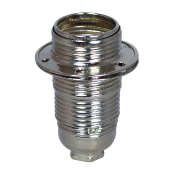 Douille E14 métal chromé - TIBELEC