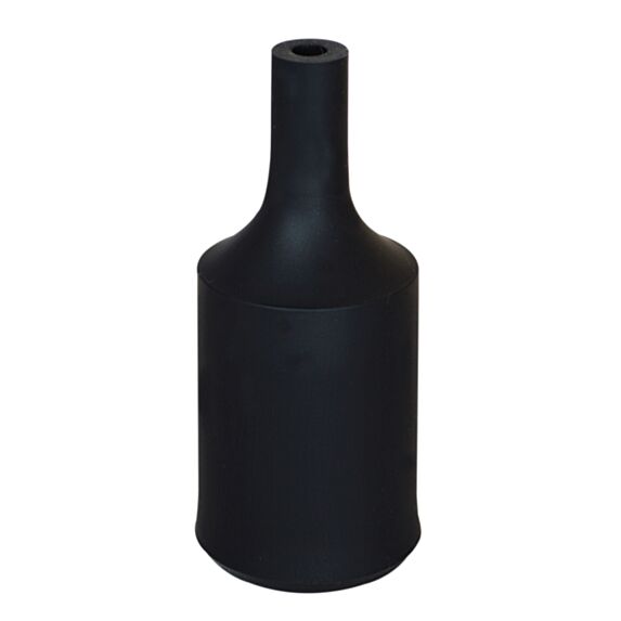 Douille E27 silicone noir - TIBELEC
