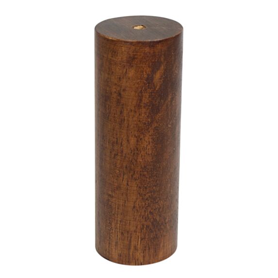 Douille E27 effet noyer