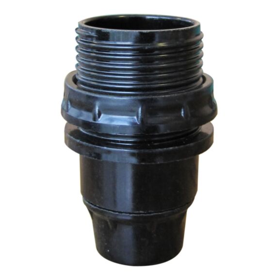 douille e14 en bakélite isolée demi-filetée noire - TIBELEC