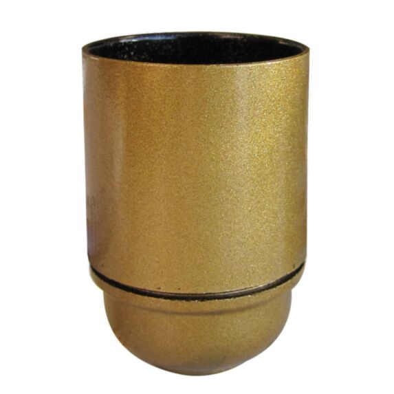 douille e27 bakélite lisse or - TIBELEC