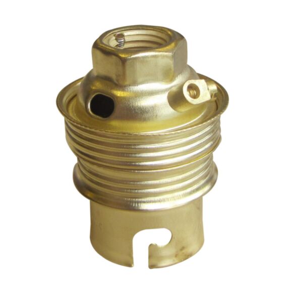 Douille acier laitonné B22 pas 11mm - TIBELEC