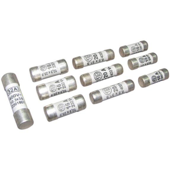 Lot de 10 fusibles assortis - TIBELEC