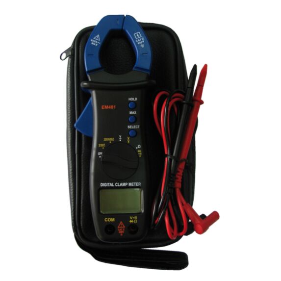 Pince testeur ampèremétrique digitale - TIBELEC