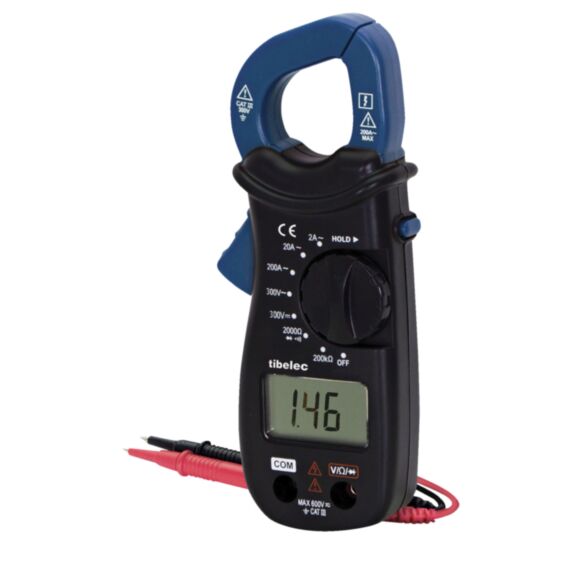 NANO-PINCE Mini pince ampèremétrique digitale 5 fonctions