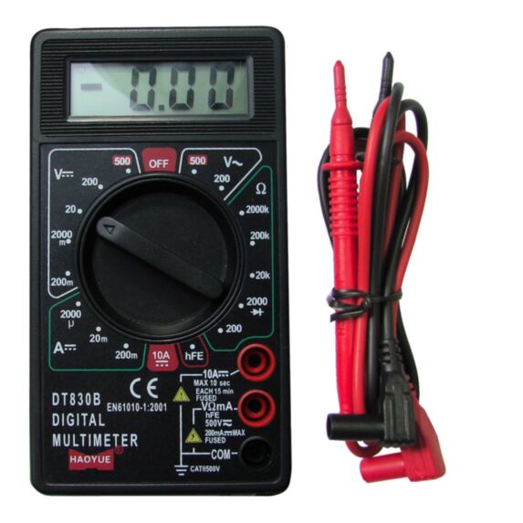 Multimètre digital 6 fonctions - TIBELEC