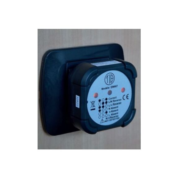 Testeur de prises électriques à voyant - TIBELEC