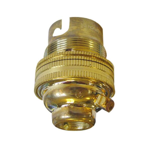 douille b22 laiton + bagues de fixation - TIBELEC