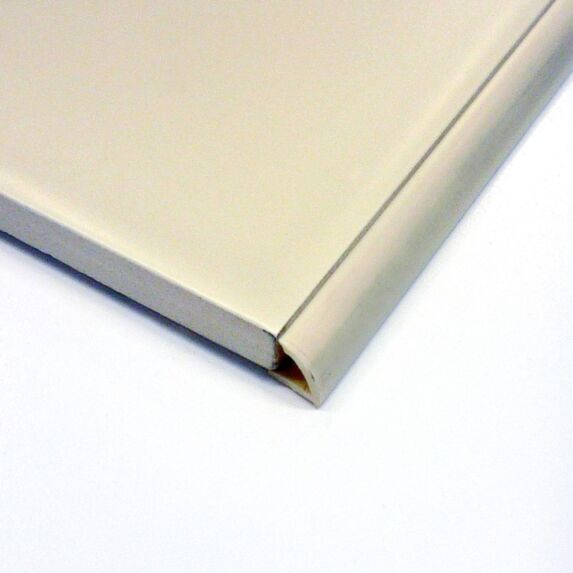 1/4 rond ouv 6 pvc beige 2.5m - DINAC